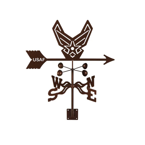 Airforce Logo Weathervane - Choice of Roof, Deck, Post, 4-Sided, or Garden Mount - Image 3