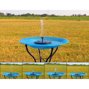 Floating Solar Bird Bath Bubbler