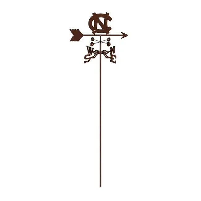 North Carolina University Weathervane - Choice of Roof, Deck, Post, 4-Sided, or Garden Mount - Image 7