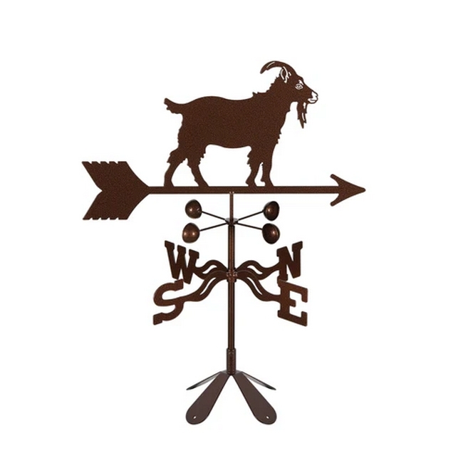 Goat Weathervane - Choice of Roof, Deck, Post, 4-Sided, or Garden Mount - Image 7