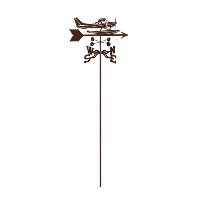 Float Plane Weathervane - Choice of Roof, Deck, Post, 4-Sided, or Garden Mount - Image 10