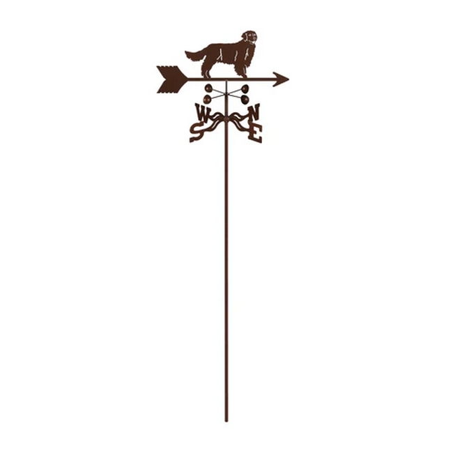 Golden Retriever Weathervane - Choice of Roof, Deck, Post, 4-Sided, or Garden Mount - Image 9