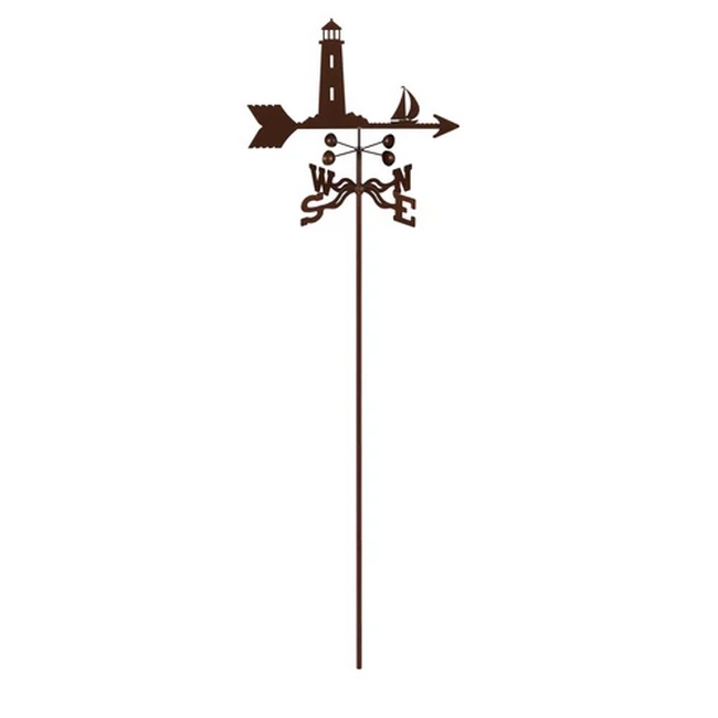 Lighthouse Weathervane - Choice of Roof, Deck, Post, 4-Sided, or Garden Mount - Image 10