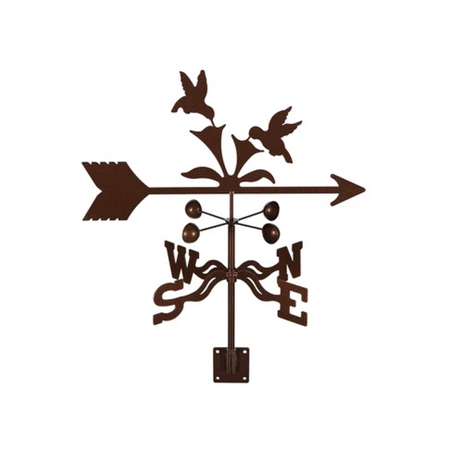 Hummingbird Weathervane - Choice of Roof, Deck, Post, 4-Sided, or Garden Mount - Image 5