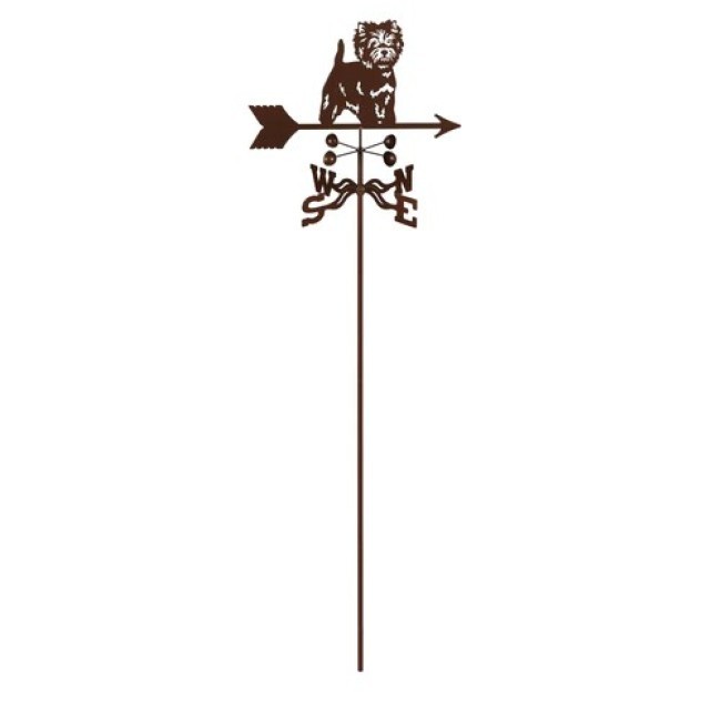 Westie Weathervane - Choice of Roof, Deck, Post, 4-Sided, or Garden Mount - Image 9