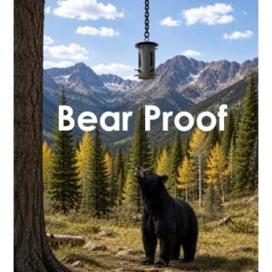 Bear Proof and Bear Resistant Bird Feeders
